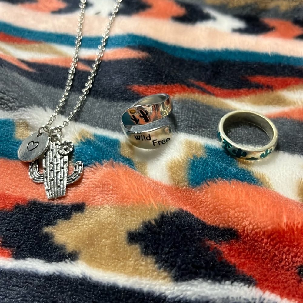 NWOT Cactus jewelry bundle